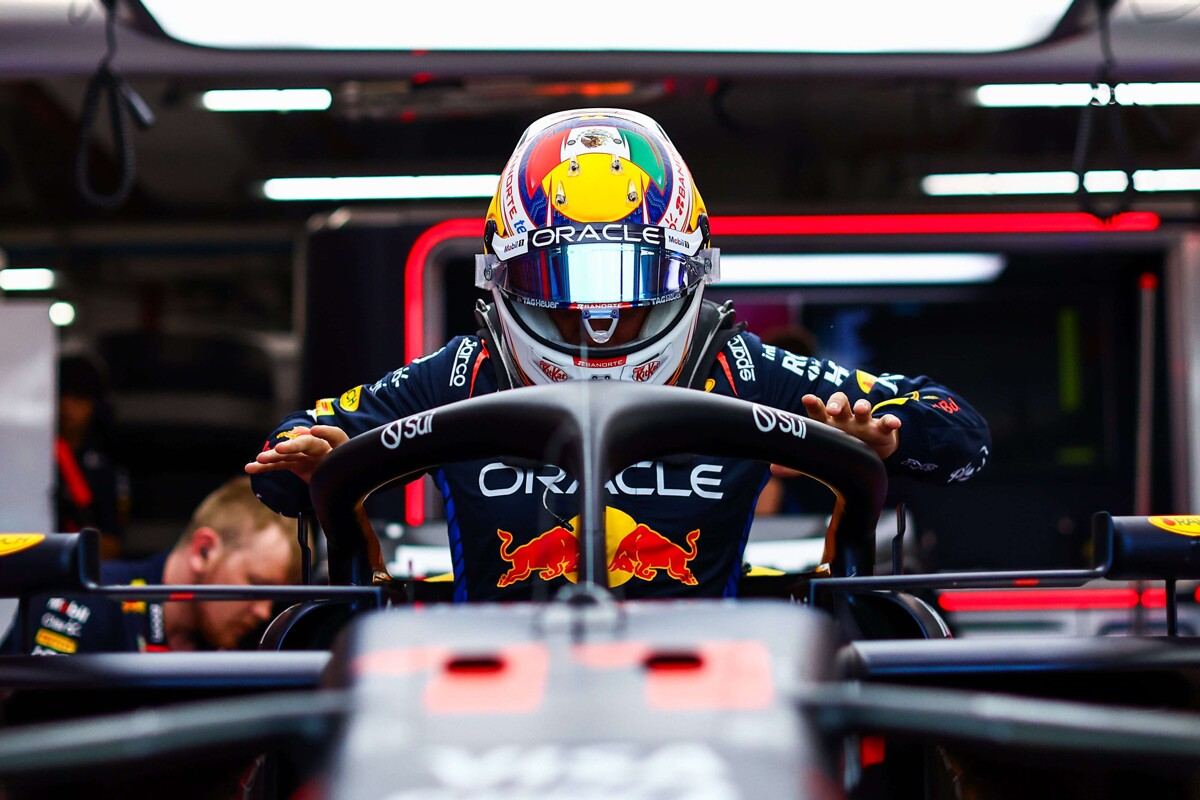 Серхио Перес сталкивается с трудностями в квалификации Гран-при Сингапура