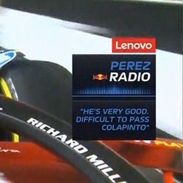 Чеко Перес не смог обойти Франко Колапинто в Сингапуре